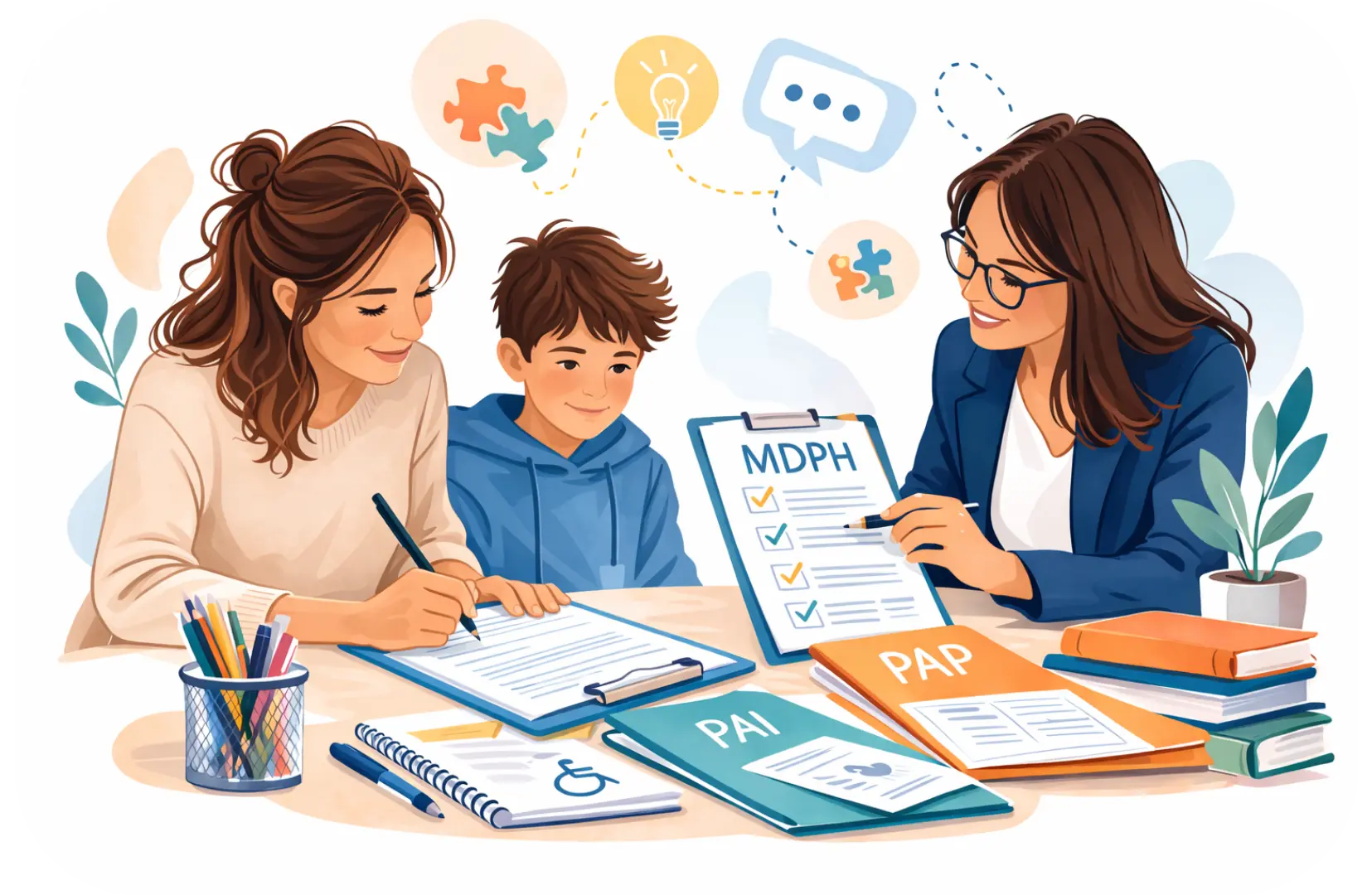 Dyscol - aide administrative